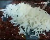 A picture of step 4 of Barberry Rice with chicken (Irani rice).