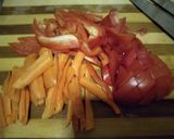 A picture of step 3 of Stir fry chicken #4weekschallenge.