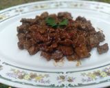 Foto langkah ke 4 dari resep Tumis Daging Sapi saos tiram.