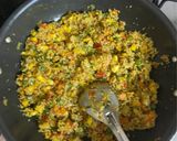 A picture of step 7 of Quinoa Pulao.
