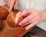Une image de l'étape 9 de Arancini Di Mozzarella.