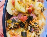 Foto del paso 7 de la receta: CHORIZOS DE CERDO (rellenos de morrón🫑🌶 y provolone🧀) AL VERMOUTH 🥓🥘🥓