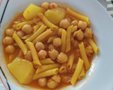 Foto del paso 5 de la receta: Garbanzos con macarrones
