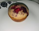 Foto del paso 5 de la receta: Muffins integrales con frambuesa