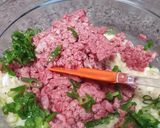 Foto langkah ke 1 dari resep Beef Meatloaf.