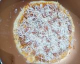 Foto langkah ke 4 dari resep Pizza Teflon.