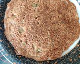 A picture of step 7 of Singhara Ata Pancakes..