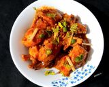 A picture of step 8 of Chicken Khada Masala.