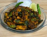 A picture of step 9 of Chicken Spicy Sausage Masala Fry.