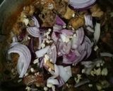 A picture of step 2 of Fried Roho and figo (cows heart and kidney)#4weekchallenge.