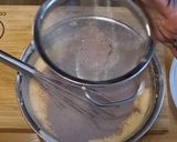 Dupla csokis, pudingos meggyes süti recept fázis 7 fotója