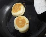 A picture of step 7 of Souffle Pancakes.