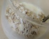 A picture of step 1 of Mixed fruit oats parafit.