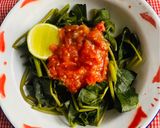 Foto langkah ke 4 dari resep 568. Plecing Kangkung.