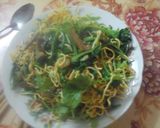 Hình bước làm 7 của món Mì xào giòn