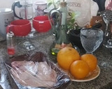 Foto del paso 1 de la receta: Pollo con naranja y pomelo