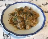 Une image de l'étape 11 de Porc sauté au citron confit,oignon et marinade.