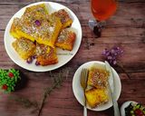 عکس مرحله 5 از دستور کیک باقلوا نارگیلی (شربتی نارگیلی)