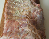 Foto del paso 1 de la receta: Costillas al horno con crema de verduras y salsa demi glasé