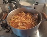 Foto del paso 8 de la receta: Guiso de caldo y fideos con carne🍲