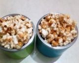 A picture of step 7 of Caramel popcorn.