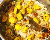 A picture of step 4 of Paneer Pulao.