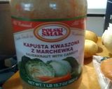A picture of step 8 of Sauerkraut and polish kielbasa.