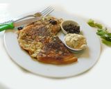 A picture of step 5 of Uthappam to kill for.