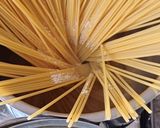 # 24 04 47 Bucatini tészta olajban eltett tonhalfilével, póréhagymával és sáfránnyal recept fázis 4 fotója