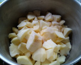 Foto del paso 1 de la receta: Postre de manzana, sin horno!