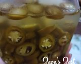 A picture of step 4 of Pickled Jalapenos.