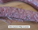 Une image de l'étape 4 de Tarte salée Courgettes, Saucisses et Pomme de terre, recette italienne.