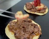 Foto del paso 4 de la receta: Tacos de Carrillera y Gamba Roja
