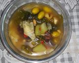 Foto langkah ke 3 dari resep Sayur asem+ sambal terasi+ ikan asin kepala batu...😋.