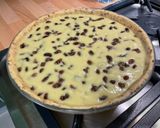 Une image de l'étape 9 de Tarte rhubarbe raisins / pâte brisée aux raisins secs.