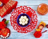 A picture of step 8 of Roshogolla.