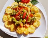 Foto langkah ke 8 dari resep Egg Tofu Asam Manis.