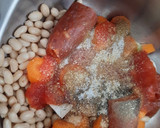 Foto del paso 1 de la receta: Alubias con brócoli y chorizo