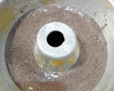 Foto langkah ke 6 dari resep Bolu Kukus Ketan Hitam Keju Lumer.
