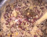 A picture of step 5 of Mukimo 💕.