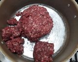 Foto do passo 1 de Carne moída