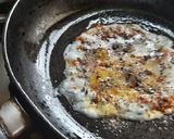 A picture of step 4 of Black pepper masala. egg 🥚 omlate.