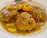 Foto del paso 12 de la receta: Albóndigas de merluza en salsa de ajo y perejil