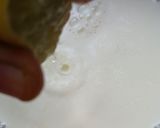 A picture of step 4 of Basant special Rasmalai.