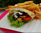 Foto langkah ke 11 dari resep Roti Pita Teflon Empuk Dan Kopong | Anti Gagal.