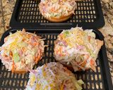 A picture of step 2 of Oven-Baked Vegetable Hamburger Buns.