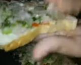 A picture of step 3 of Aloo veg sandwich on tawa.