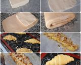 Foto del paso 1 de la receta: Croissant de brioche hojaldrado relleno de nata de speculoos