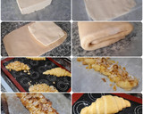 Foto del paso 1 de la receta: Croissant de brioche hojaldrado relleno de nata de speculoos