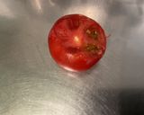 Une image de l'étape 6 de Potimarron farci bœuf tomate coriandre et emmental.